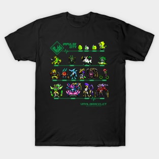 digimon vital bracelet impulse city T-Shirt